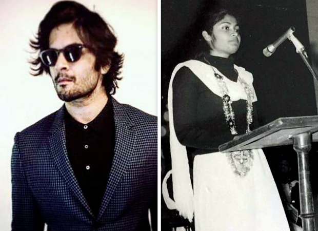 Ali Fazal shares an old picture of his mother swearing-in as President of the union of AMU : Bollywood News