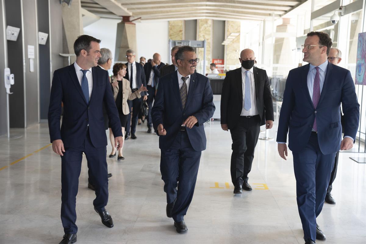 Germany and France commit to increased support to WHO affirming the Organization’s crucial role in global public health