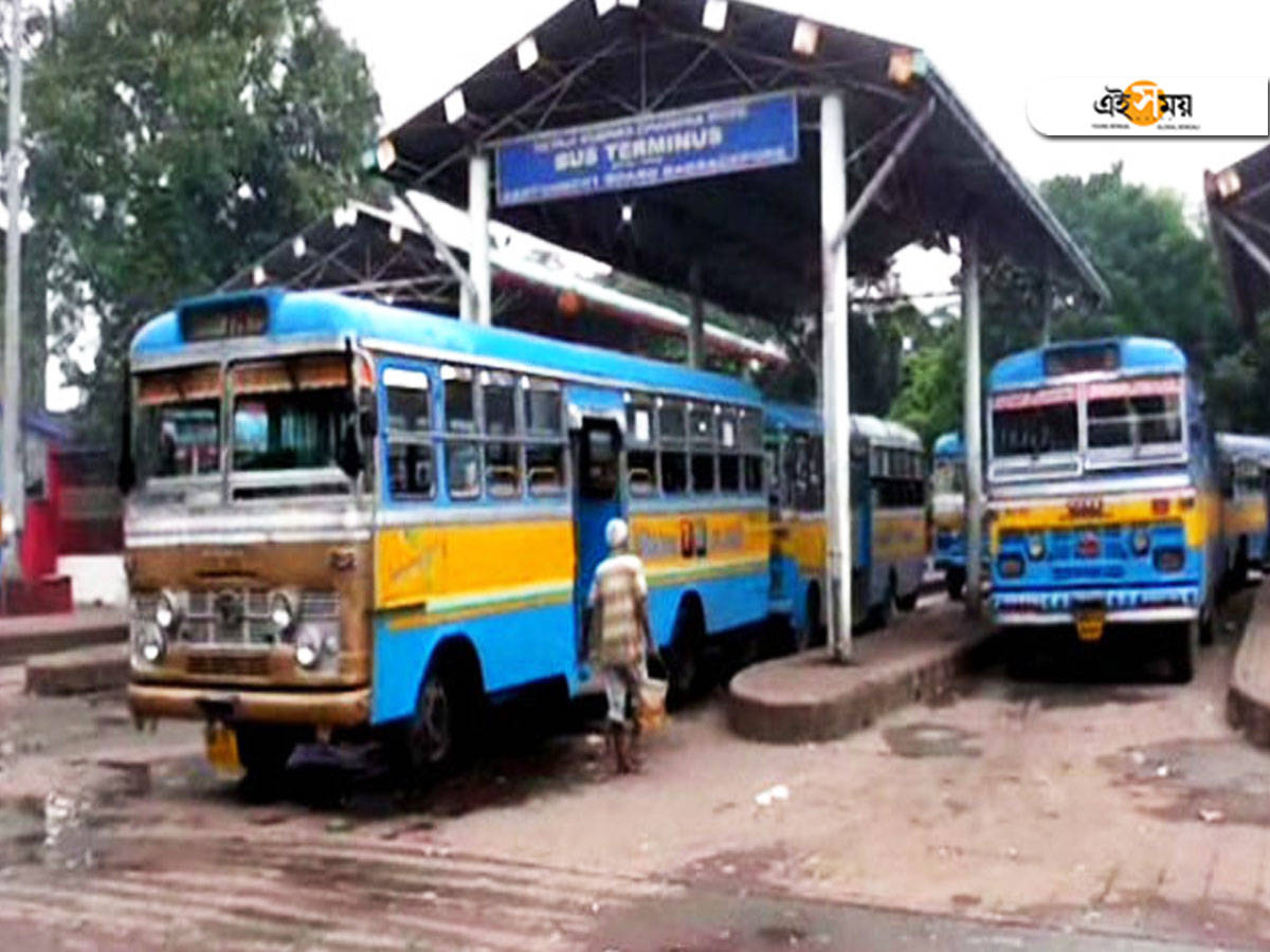 private bus strike: ভাড়া বৃদ্ধির দাবি, বেসরকারি বাস ধর্মঘটে ভোগান্তি শিকার যাত্রীরা – west bengal news: private bus strike in murshidabad demanding fare hike