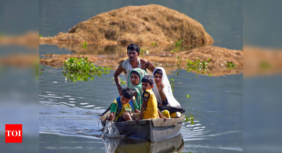 Assam’s flood situation improves, 7 lakh people in 17 districts still affected | Guwahati News