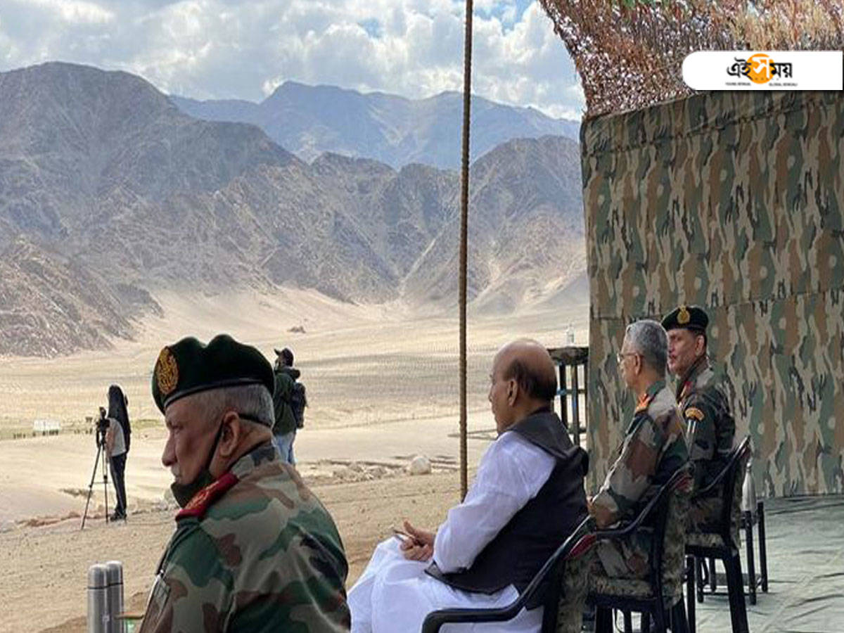 India China Border News Live Updates: India vs China ভারত-চিন মুখোমুখি LIVE: আজ অমরনাথ মন্দির পরিদর্শনে গেলেন প্রতিরক্ষামন্ত্রী রাজনাথ সিং – no force in world can take away land from india, rajnath says in leh