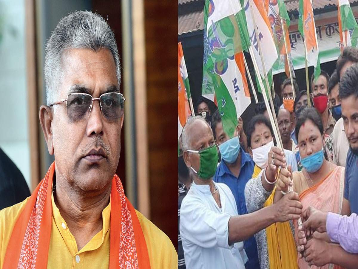 Dilip Ghosh: দিলীপ ঘোষ এখন ডুয়ার্সে, সেখানেই শতাধিক কর্মী বিজেপি ছেড়ে তৃণমূলে! – more than 150 bjp workers join tmc in dooars
