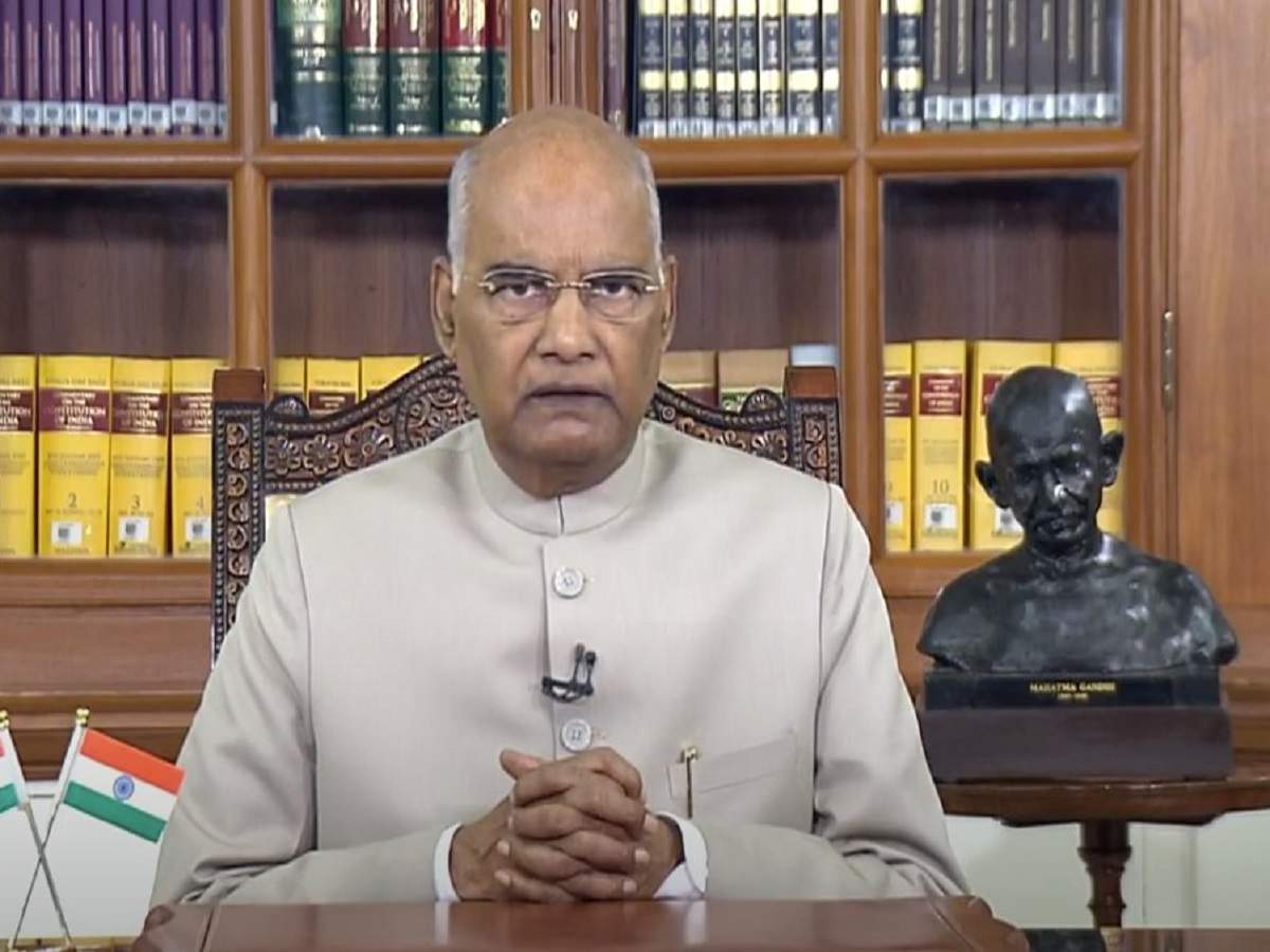 ram nath kovind address to nation: রাম মন্দির নির্মাণের সূচনা গৌরবের অনুভূতি: রাষ্ট্রপতি – the president also paid tributes to the 20 indian soldiers who were killed in a clash with chinese troops in june in eastern ladakh.