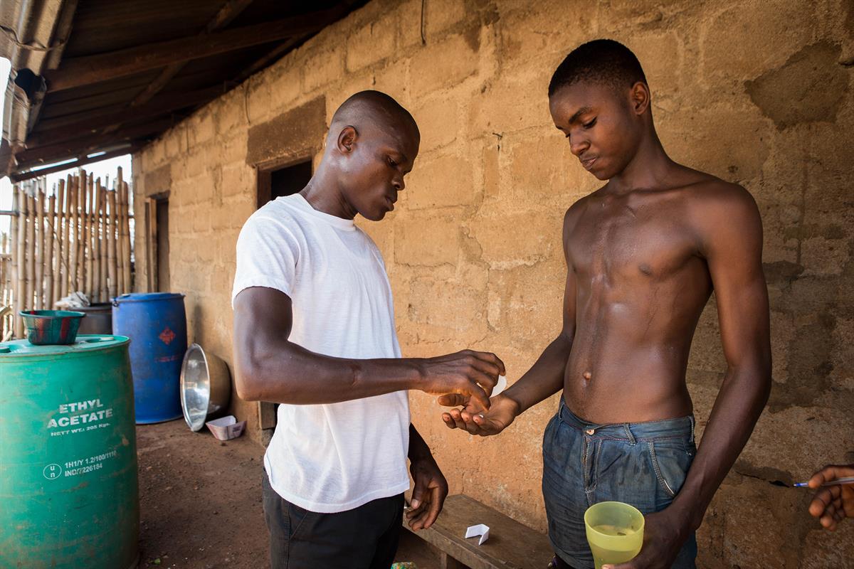 reporting continued progress towards elimination as a public health problem