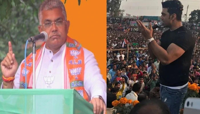 State BJP president Dilip Ghosh slams MP Dev on Ghatal Master Plan