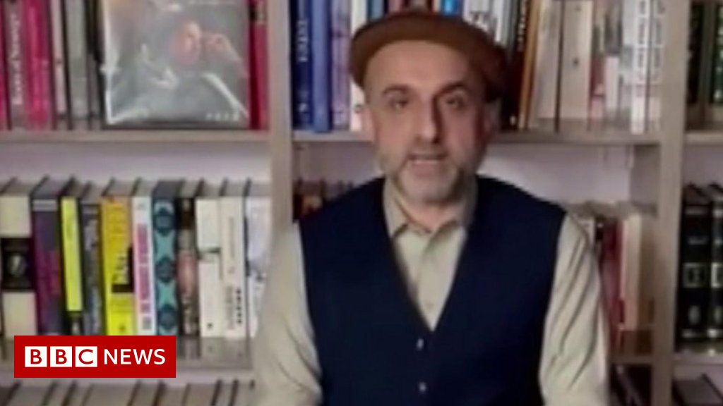 Afghanistan: Former vice-president tells BBC he’s in Panjshir Valley