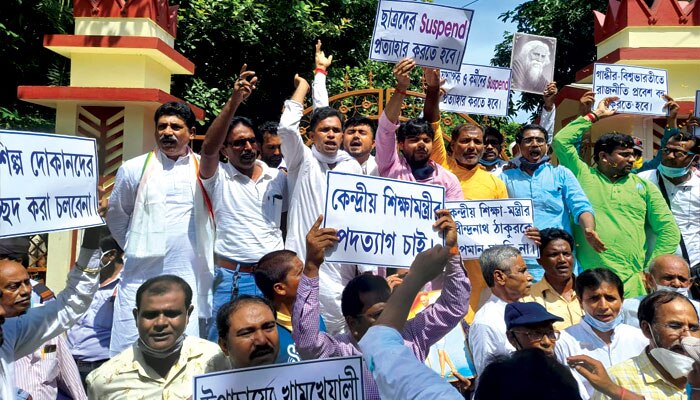 Visva Bharati: নিশানায় রাজ্য সরকার, পুলিস-প্রশাসনের অসহযোগিতার অভিযোগ তুলে হাইকোর্টে পিটিশন বিশ্বভারতীর